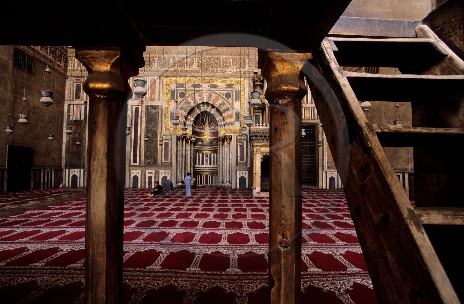 Egypte, Le Caire, Mosquée du Sultan Assan