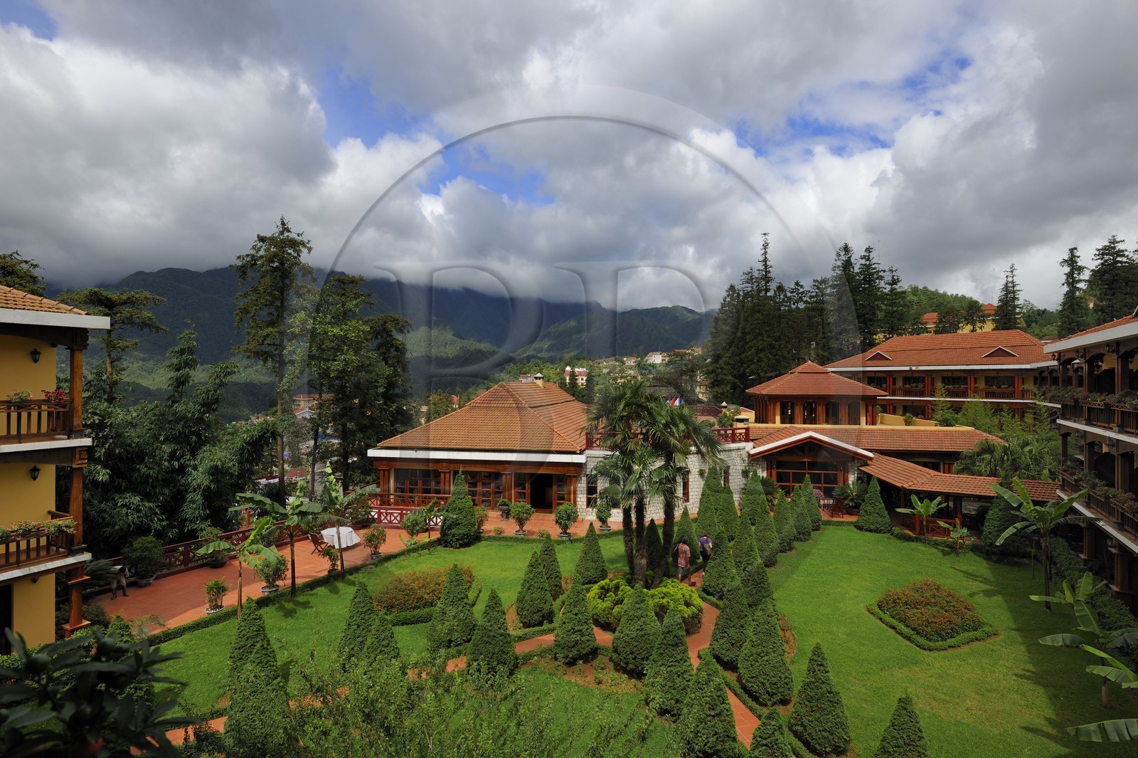 Vietnam, province de Lao Cai, ville de Sapa, le Victoria Sapa Resort & Spa