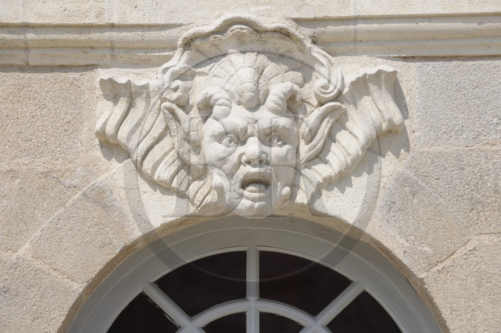 France, Loire-Atlantique (44), Nantes, maison d'armateur 10 quai Turenne sur l'ancienne Ile Feydeau ornée de Mascarons