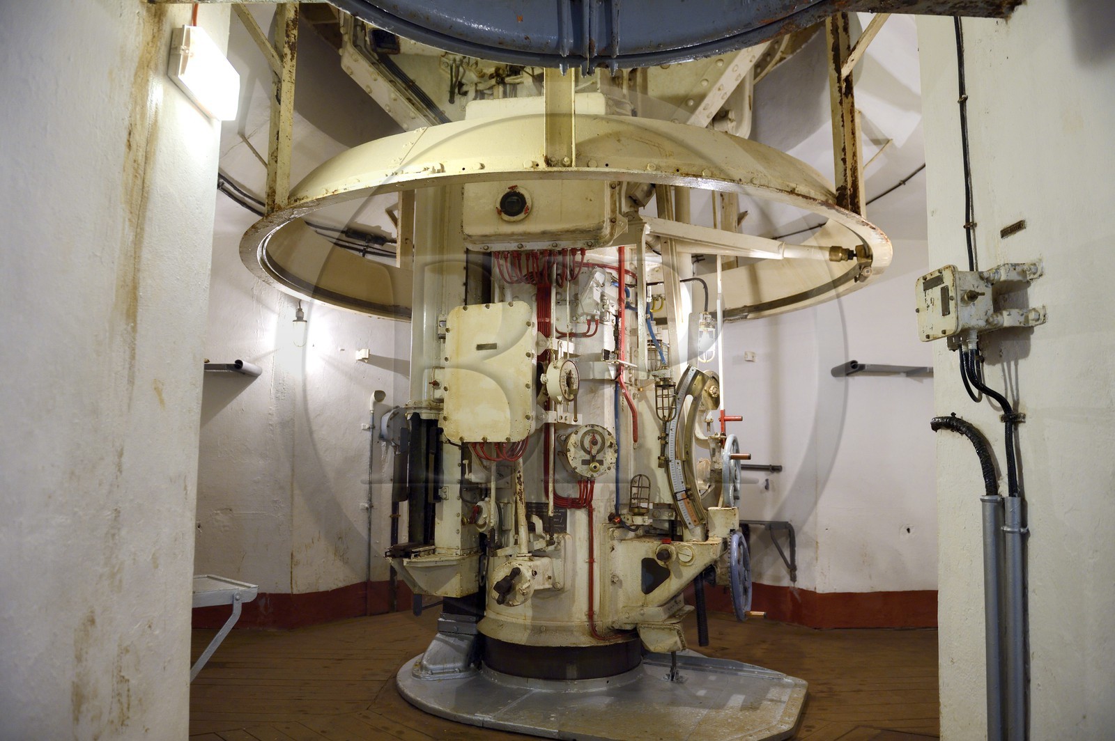 France, Moselle, Veckring, Maginot Line, Hackenberg Fortress, inside artillery combat block