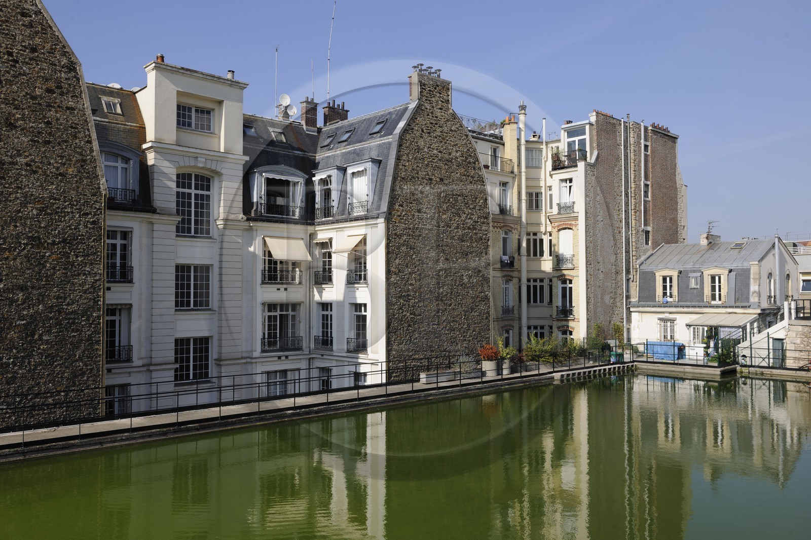 France, Paris (75), réservoir d'eau non potable de Passy ou de Copernic