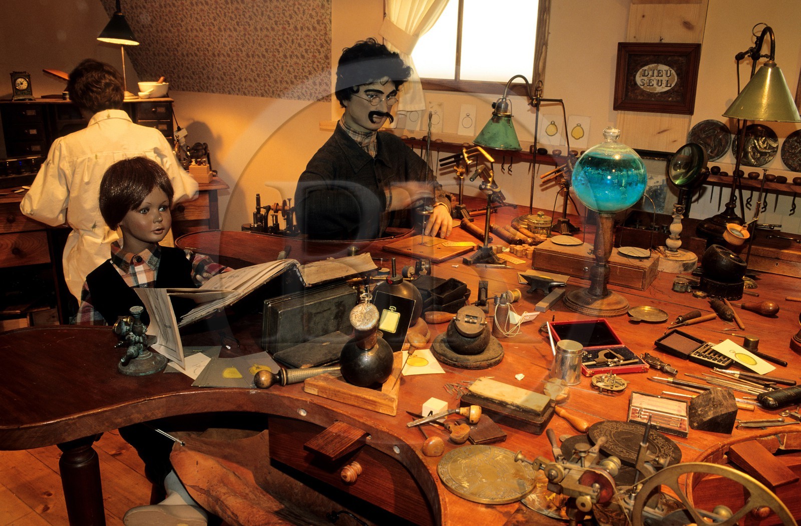 France, Doubs, Villiers le Lac, watches museum