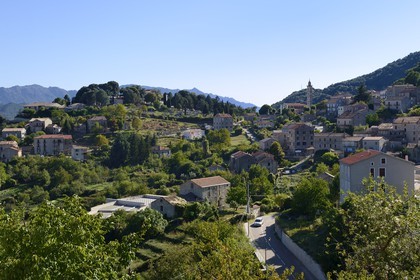 France, Corse-du-Sud (2A), Alta Rocca, village de Levie