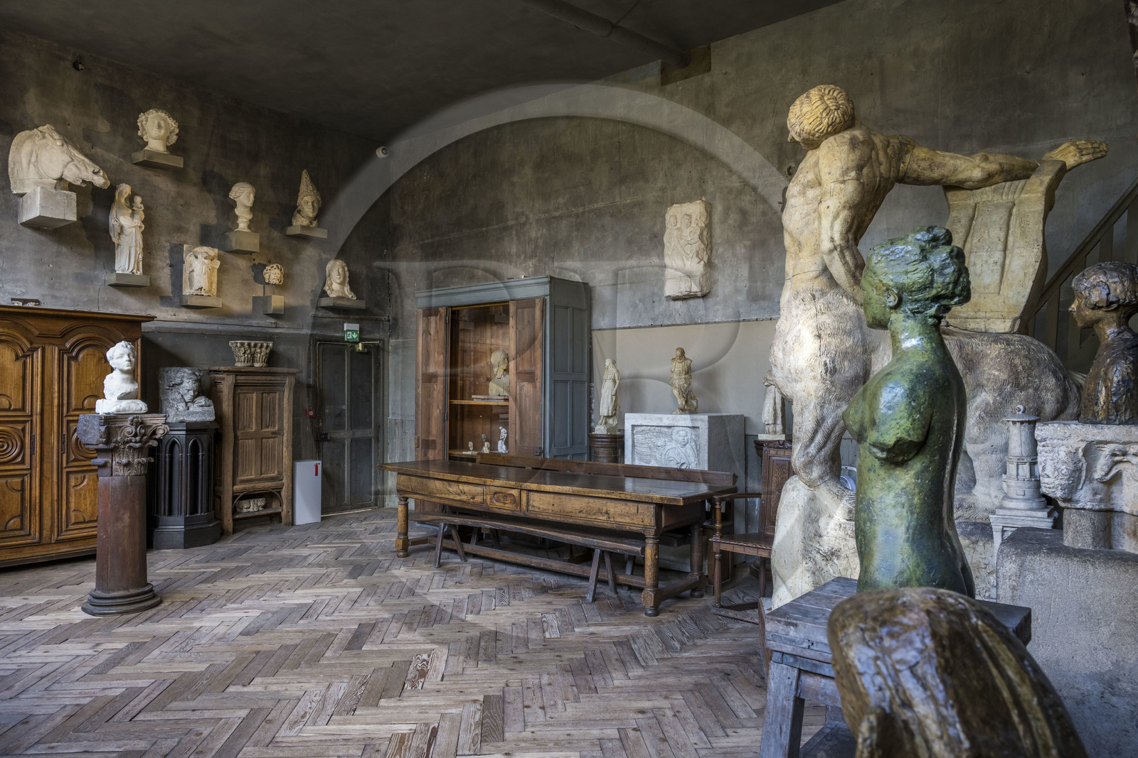 France, Paris, the museum of the sculptor Antoine Bourdelle, the former sculpture workshop