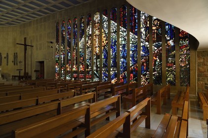 France, Var (83), Hyères, Chapelle de Notre-Dame-de-Consolation dans le quartier de Costebelle
