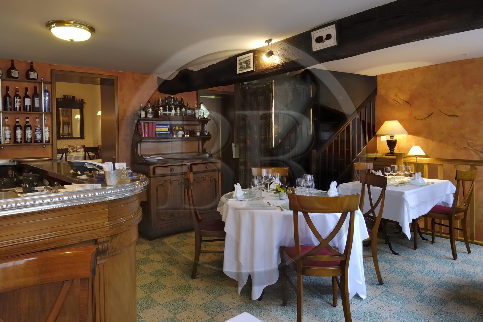 France, Loir et Cher, Blois, Au Rendez Vous des Pecheurs restaurant