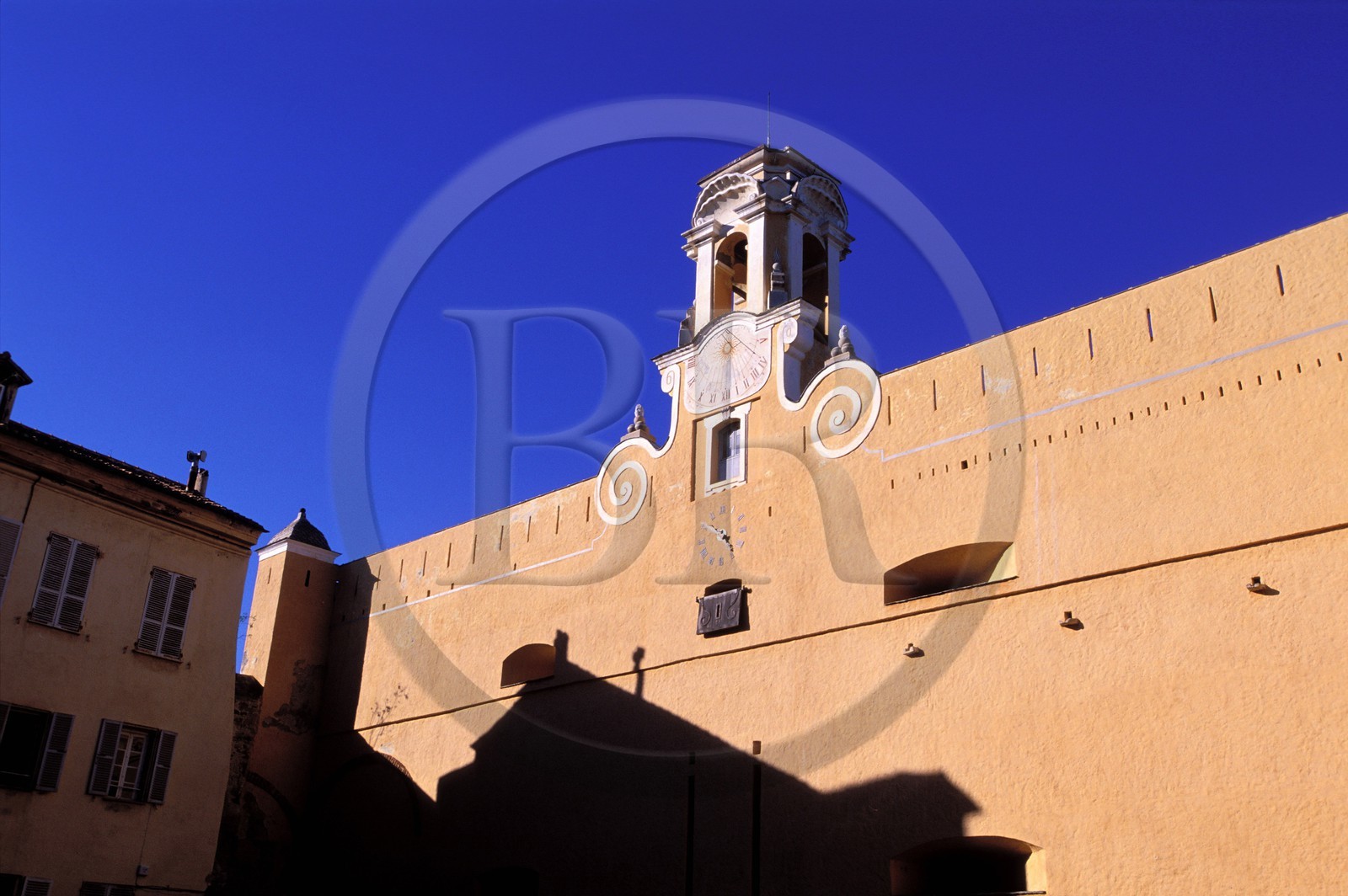 France, Haute-Corse (2B), Bastia, la citadelle génoise de Terra-Nova, ancien palais des gouverneurs et musée