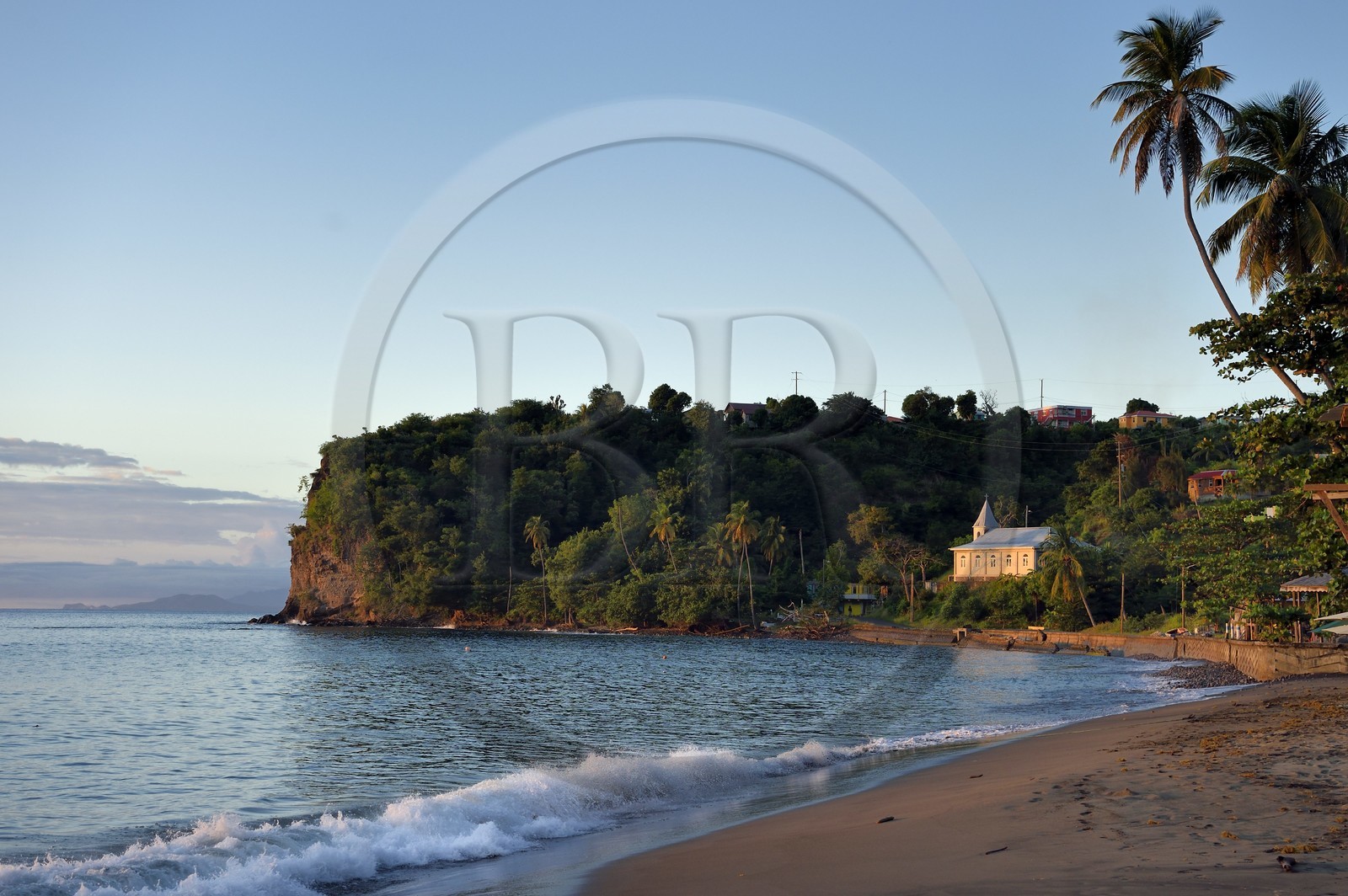 Caraïbes, Ile de la Dominique, Toucari Bay au nord de Portsmouth
