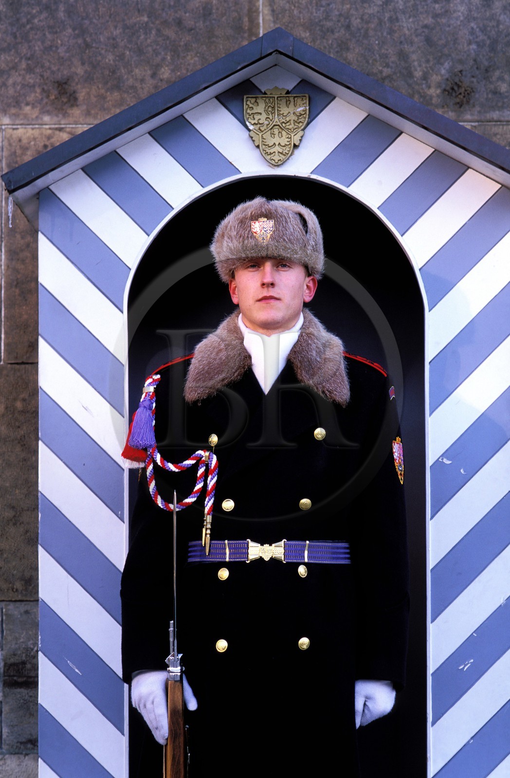 Czech Republic, Prague, the castle, the national guard