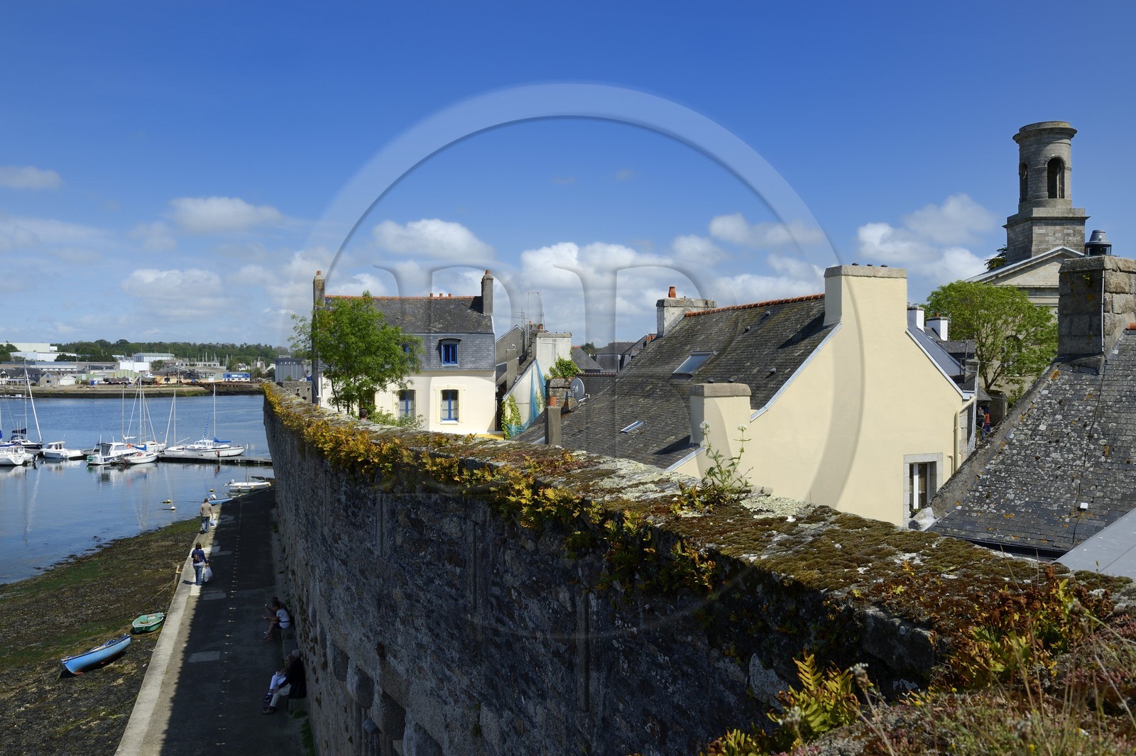 France, Finistere, Cornouaille, Concarneau, Ville Close (fortified town)