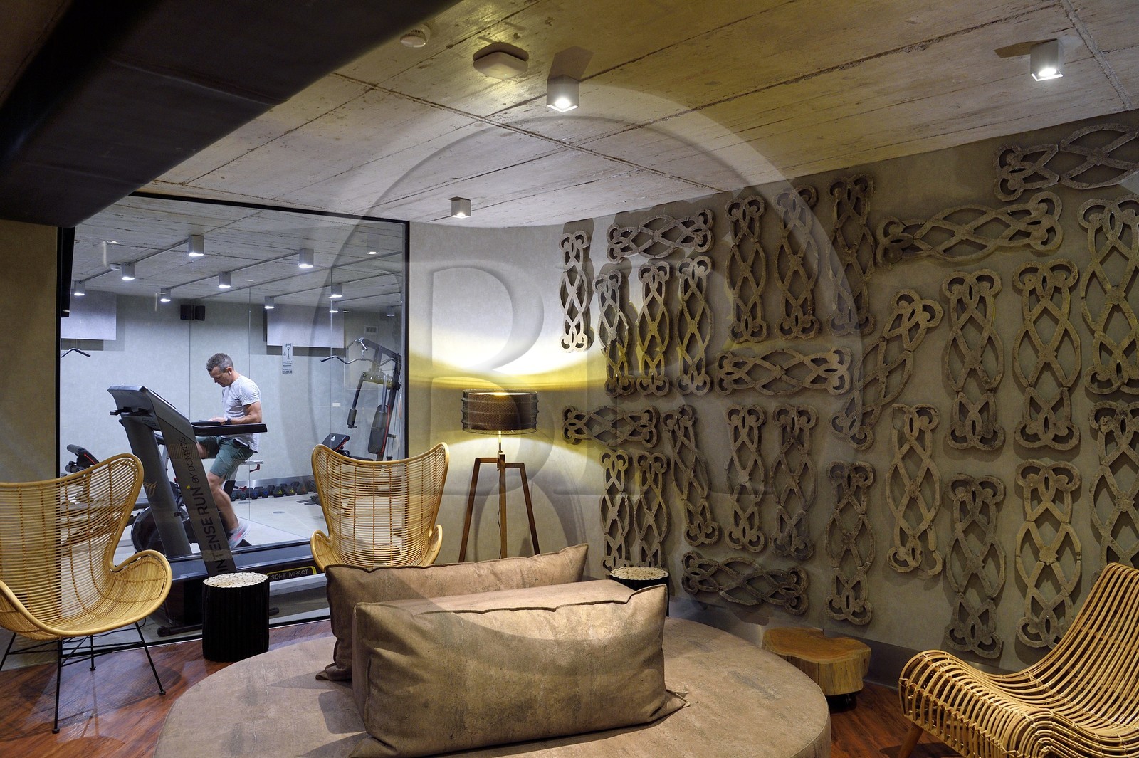 Portugal, Ile de Madère, Funchal, Caju Hotel dans le coeur historique