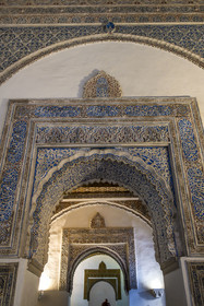 Spain, Andalusia, Seville, the Alcazar of Seville (Reales Alcazares de Sevilla), listed as World Heritage by UNESCO, Mudejar Palace or Palace of Pedro I