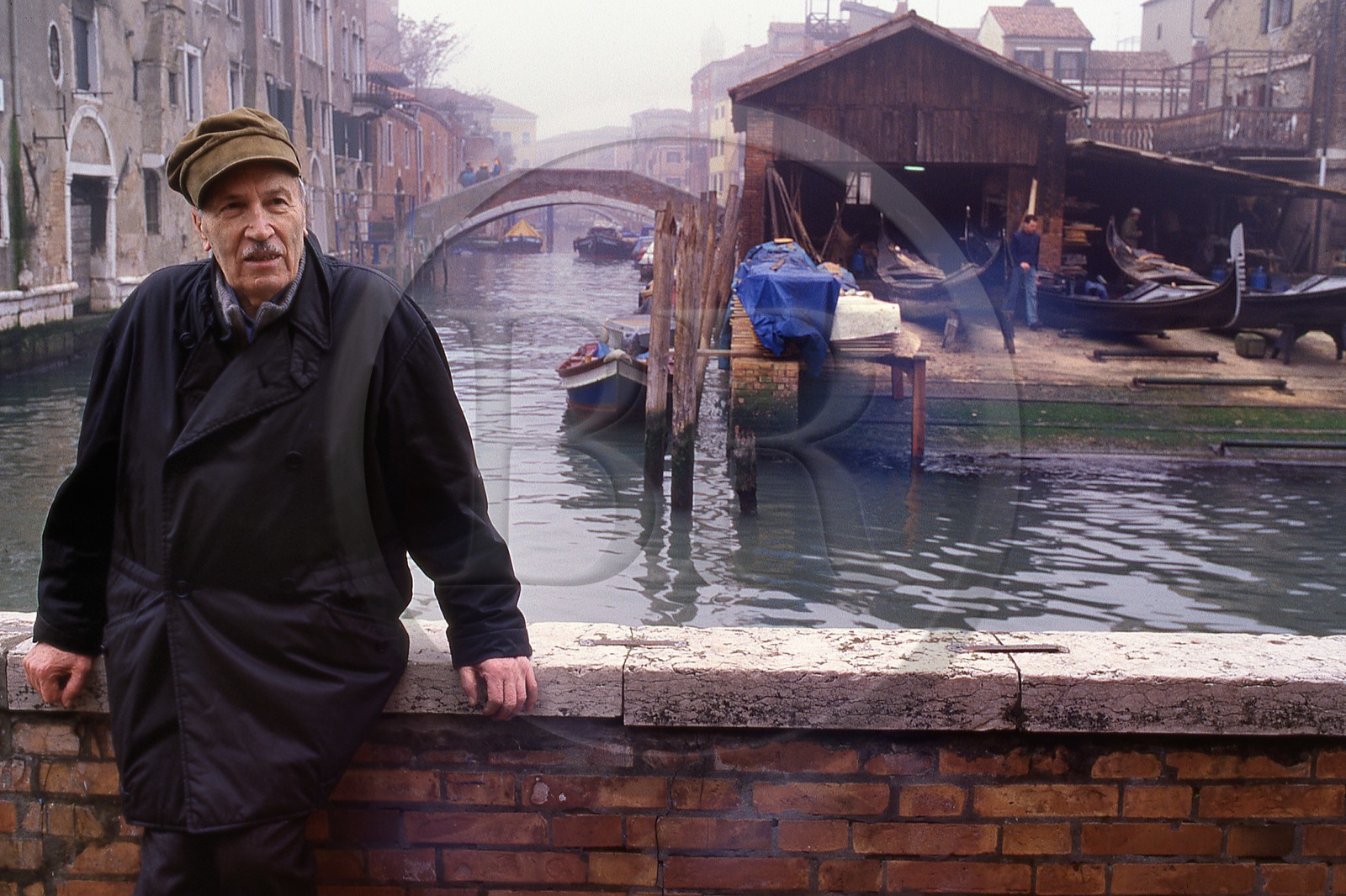 Italy, Veneto, Venice, the painter Zoran Music