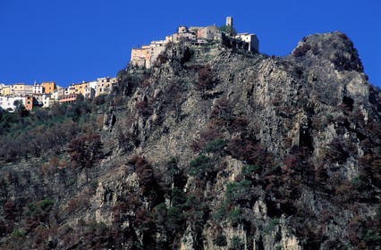 France, Alpes Maritimes, perched village of Bonson