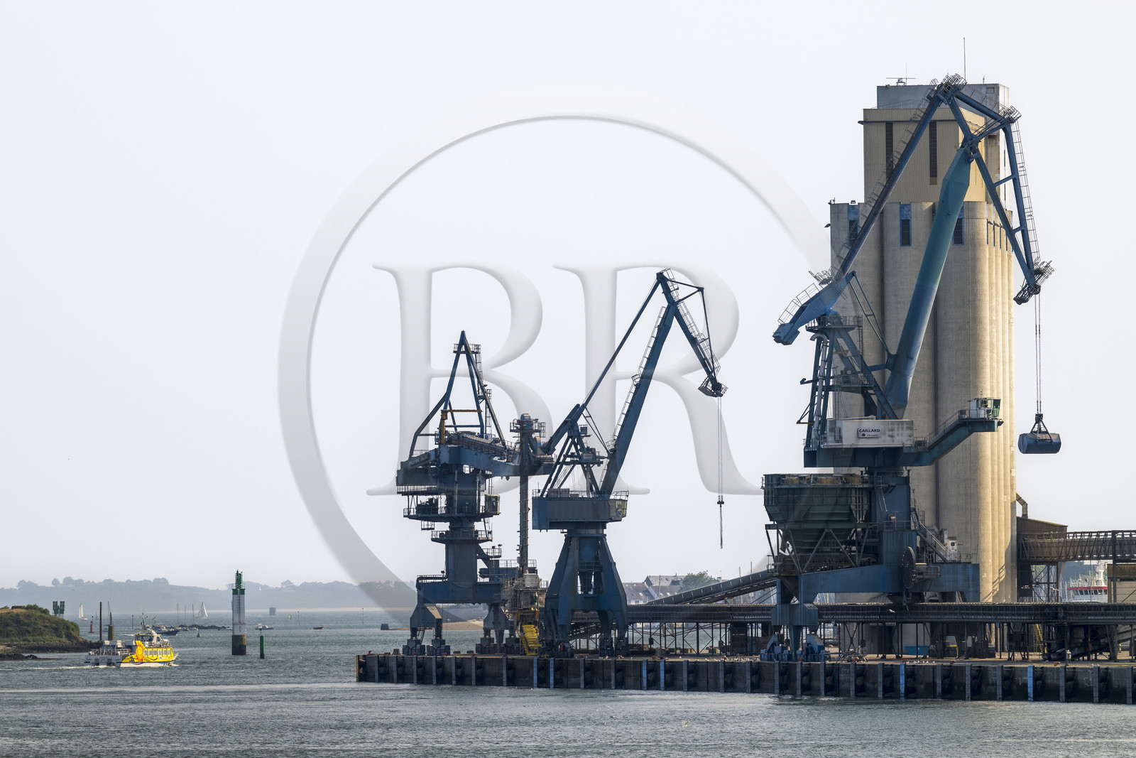 France, Morbihan (56), Lorient, port de commerce