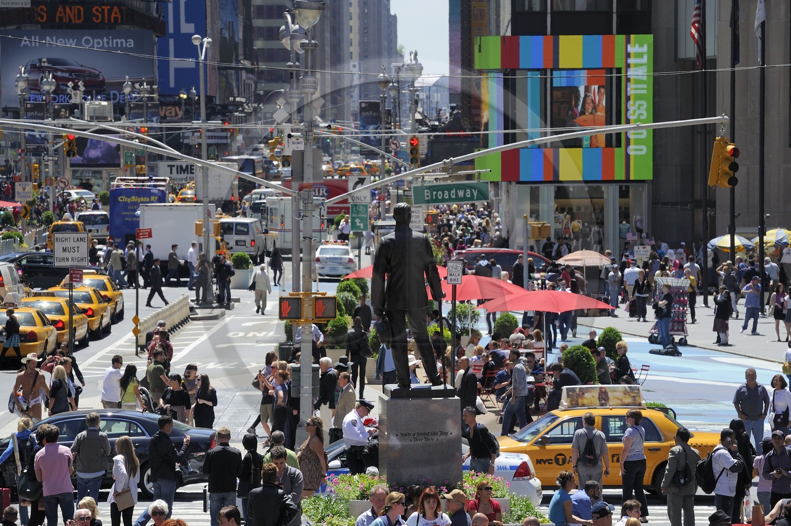 Etats-Unis, New York, Manhattan, Midtown, Times Square