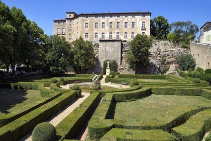 France, Var, Green Provence, Entrecasteaux, the castle