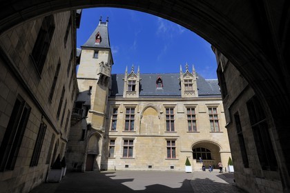 France, Paris, hôtel de Sens, head office .of the Forney Library in the Marais District