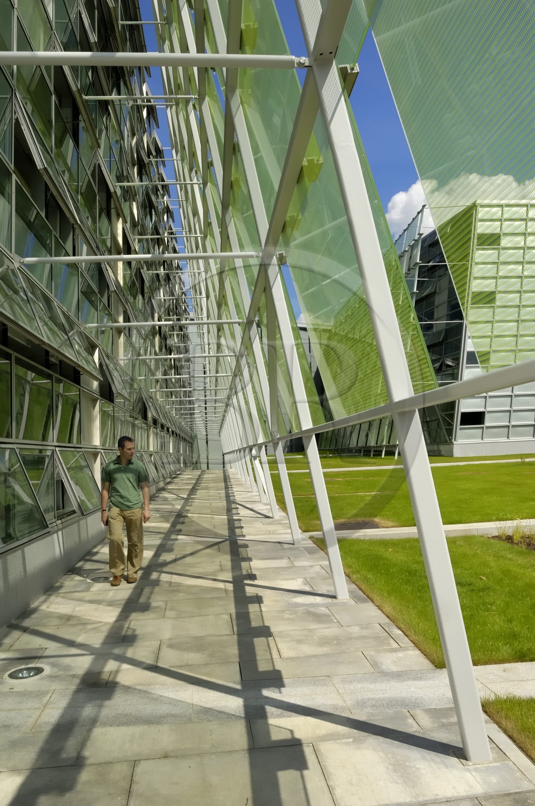 Irlande, Comté de Kildare, Naas, le Kildare County Council (architectes  Heneghan.Peng Architects)