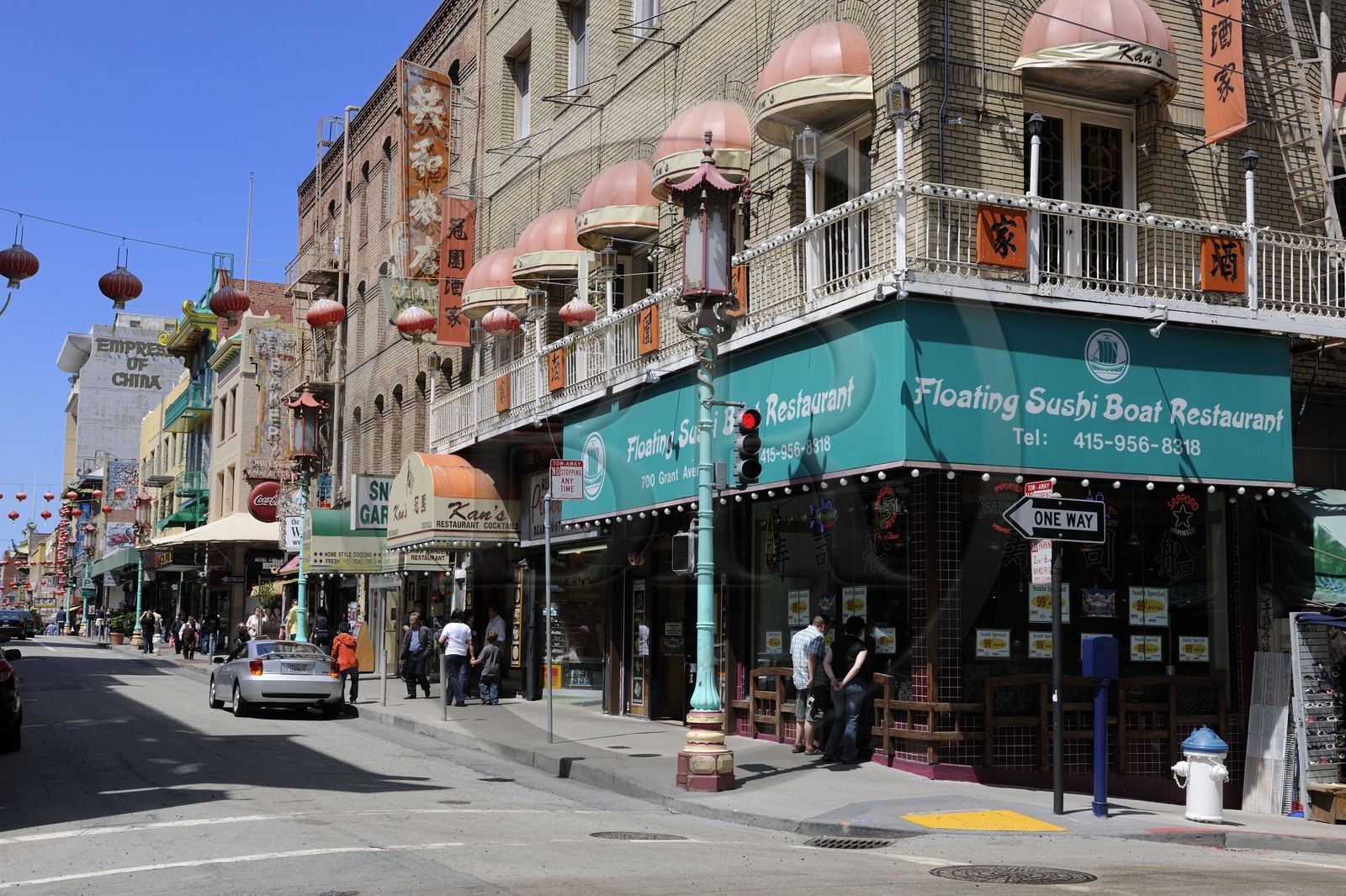 Etats-Unis, Californie, San Francisco, Grant avenue dans Chinatown