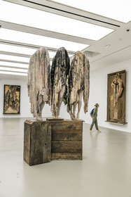 France, Herault, Montpellier, le MO.CO. (Montpellier Contemporain) dans l'ancien Hotel Montcalm, exhibition Piller Ekphrasis by the artist Berlinde De Bruyckere brings together around fifty works produced between 1999 and 2022