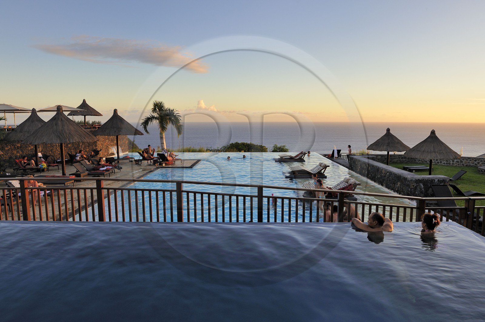 France, île de la Réunion, côte sud, Grande-Anse, hôtel Palm