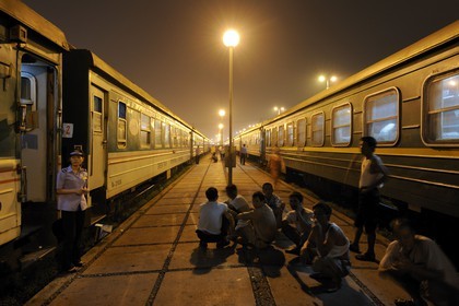 Vietnam, Hanoi, central train station
