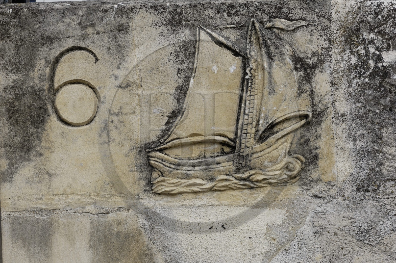 France, Charente-Maritime (17), La Rochelle, maison d'armateur cours de la commanderie