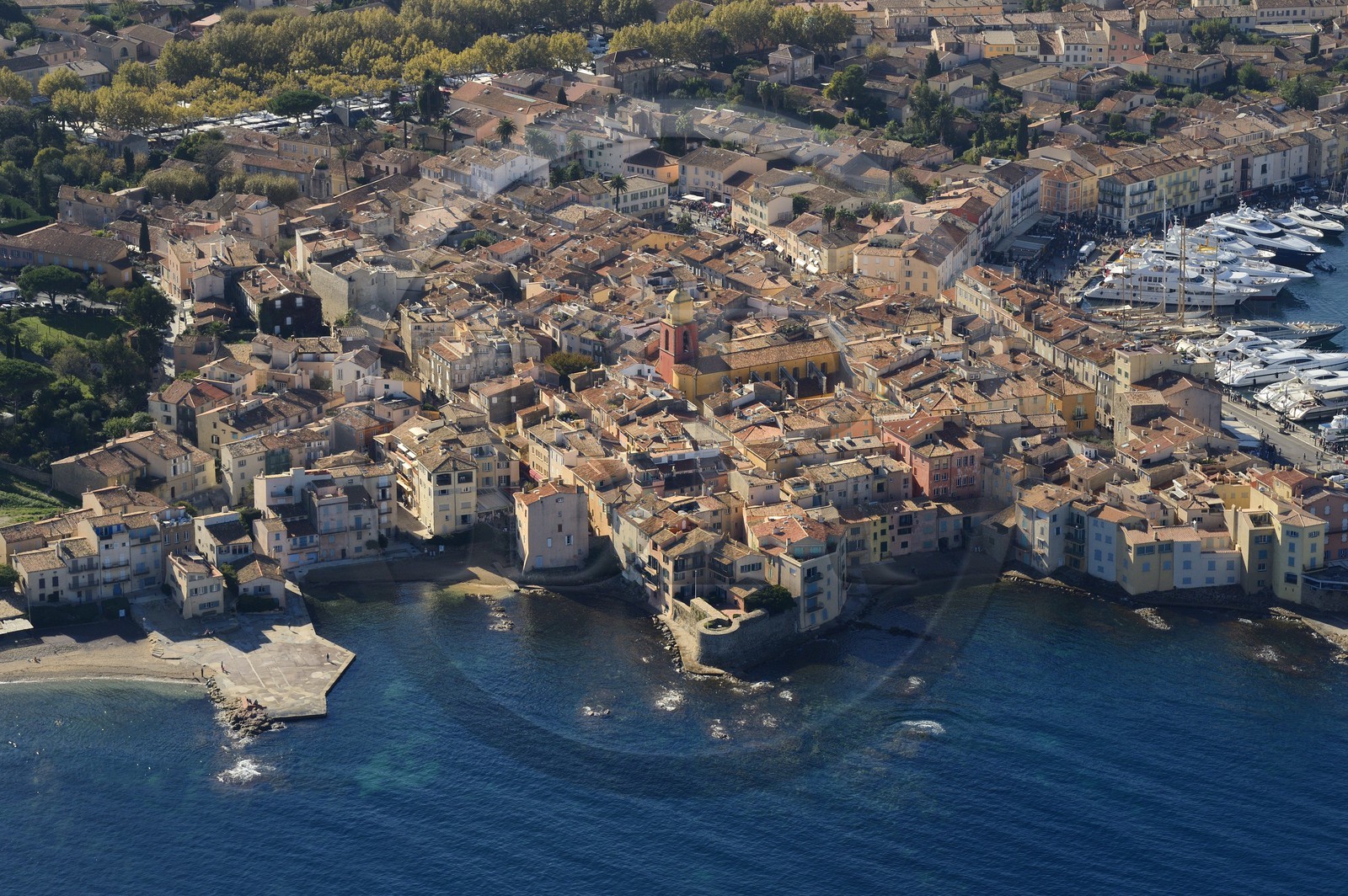 France, Var (83), Saint-Tropez, (vue aérienne)