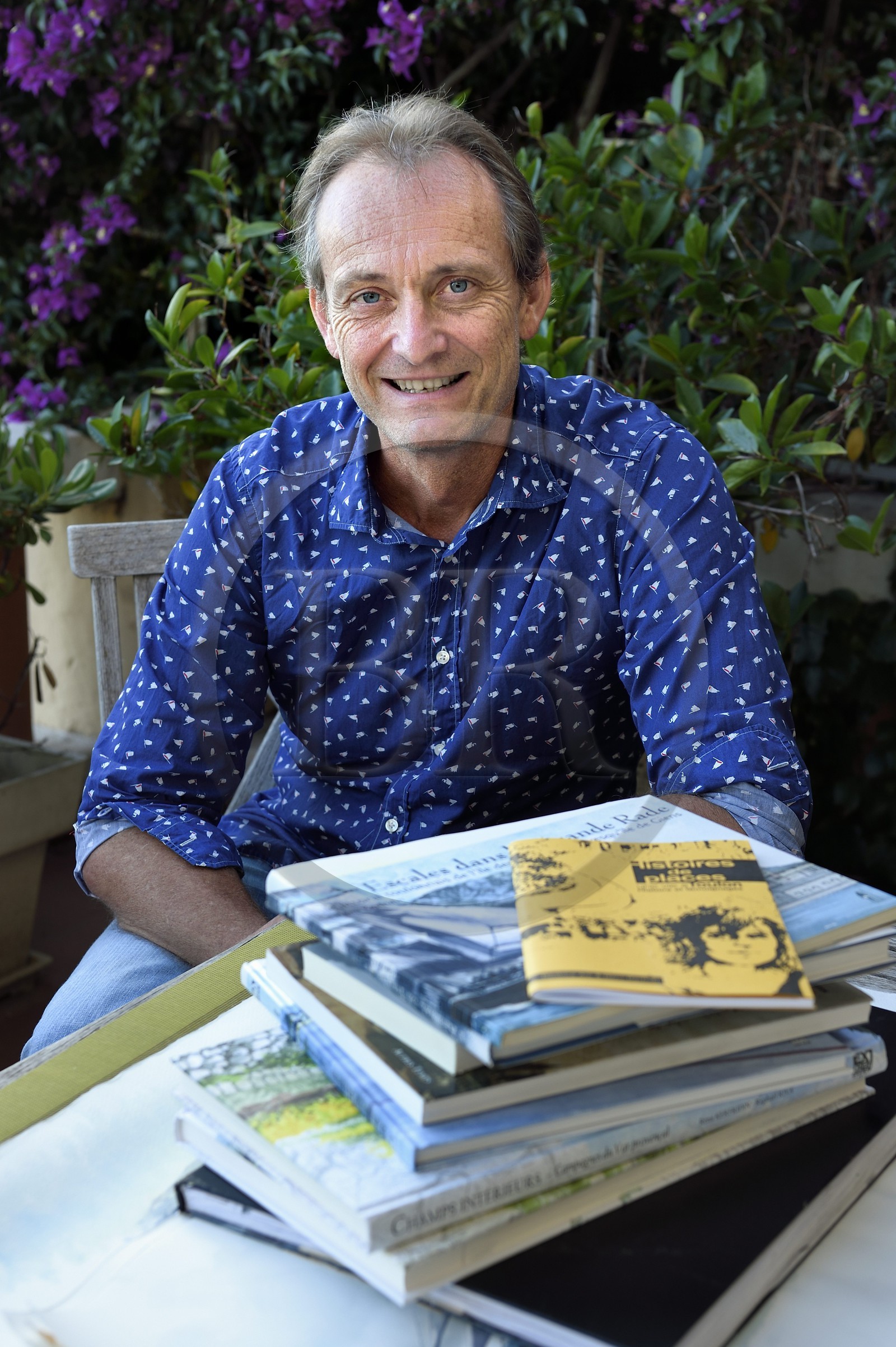 France, Var (83), Toulon, l'écrivain Remi Kerfridin