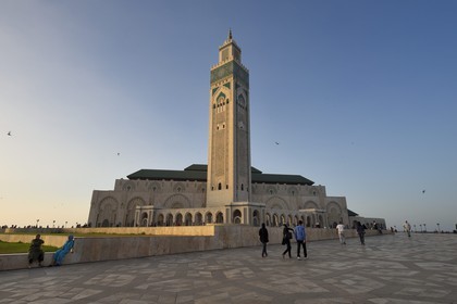 Morocco, Casablanca, Grand Hassan II Mosque