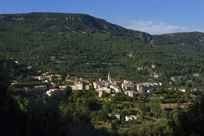 France, Var (83), La Dracénie, village de Bargemon
