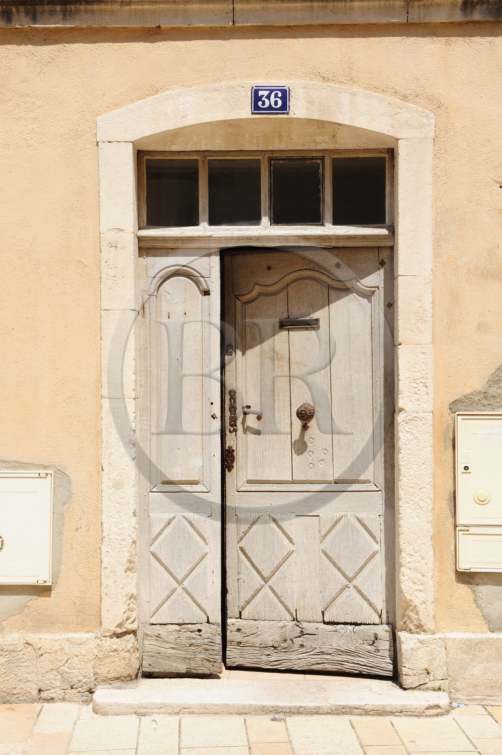 France, Saône et Loire (71), Tournus, rue de l'hôpital