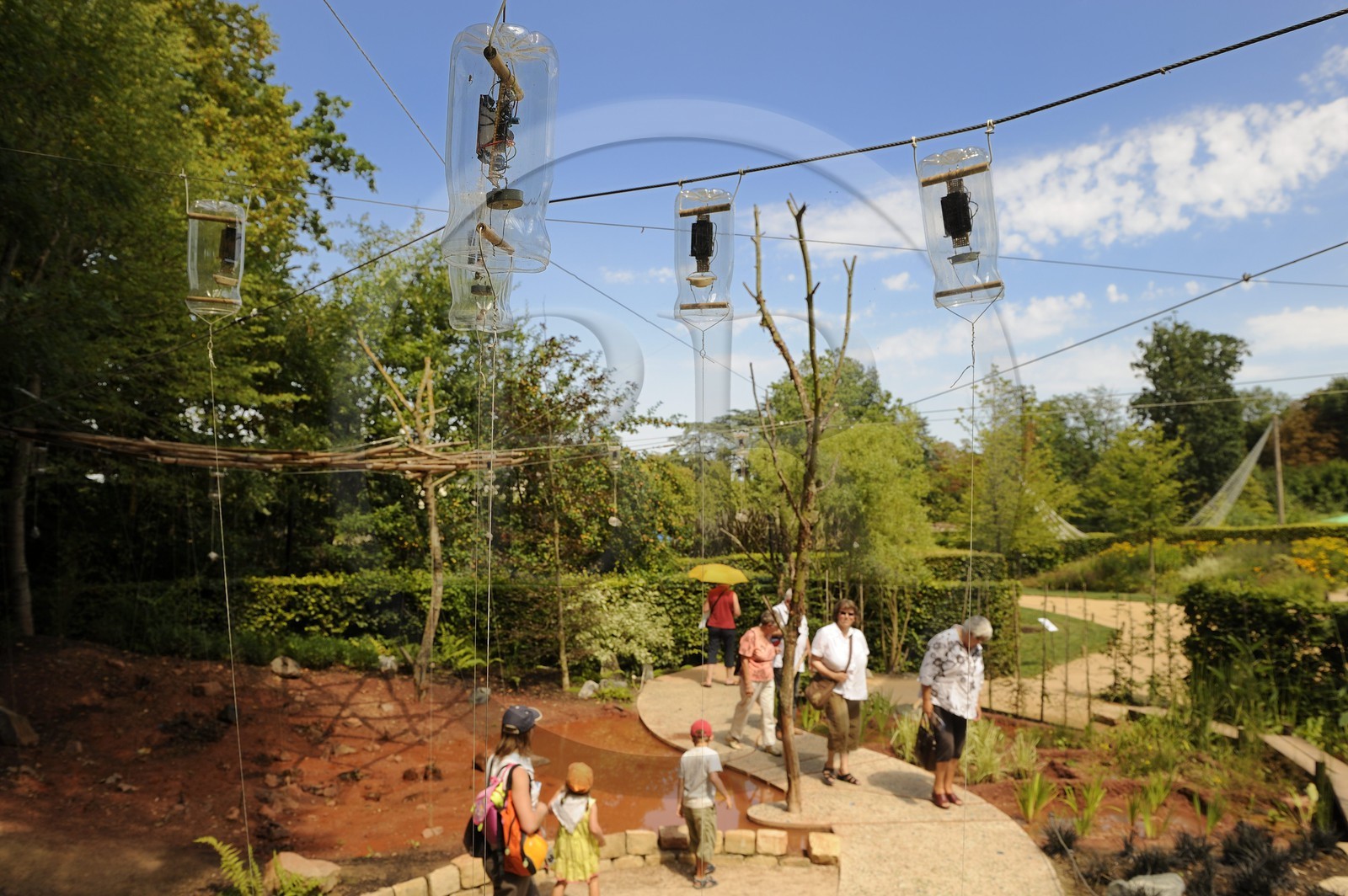 France, Loir-et-Cher (41), Vallée de la Loire classée Patrimoine Mondial de l'UNESCO, château de Chaumont-sur-Loire, festival international des jardins de Chaumont
