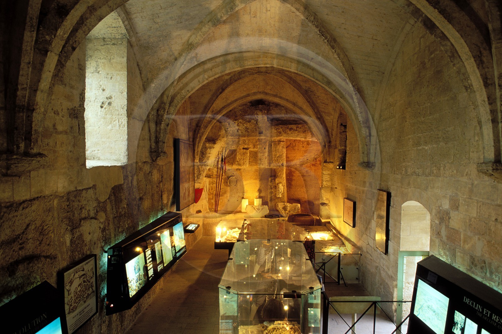 France, Bouches du Rhone, Les Baux de Provence village, labelled Les Plus Beaux Villages de France (The Most Beautiful Villages of France), History Museum