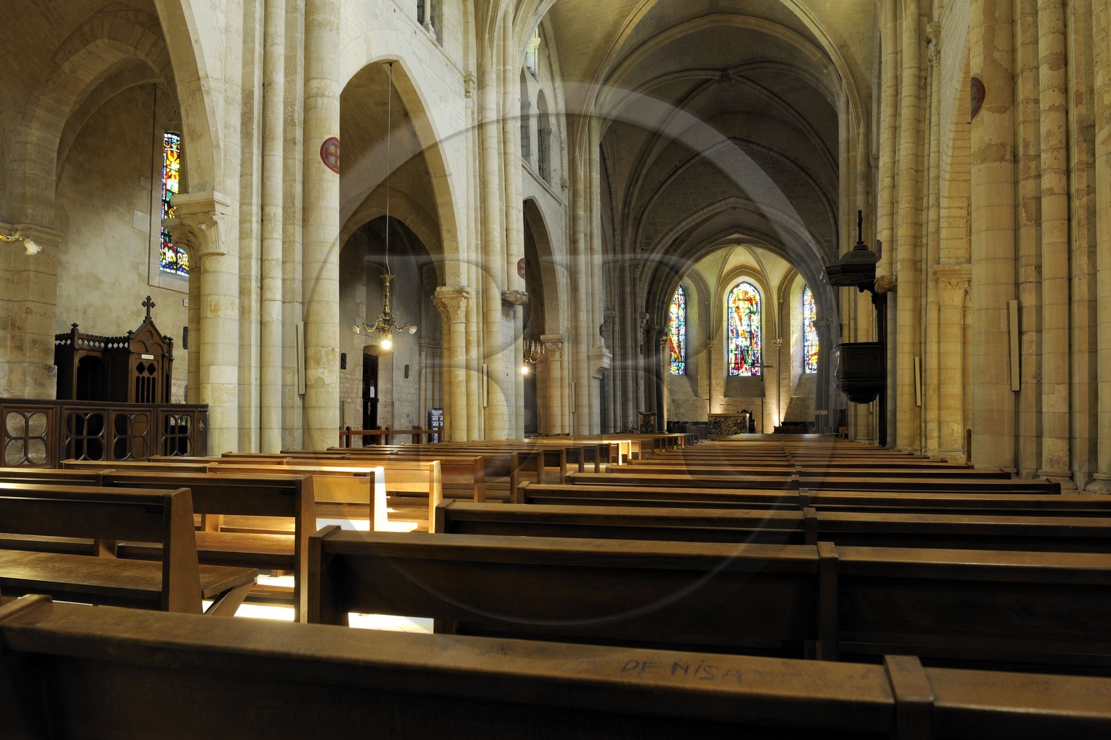 France, Paris (75), l'église Saint-Pierre de Montmartre