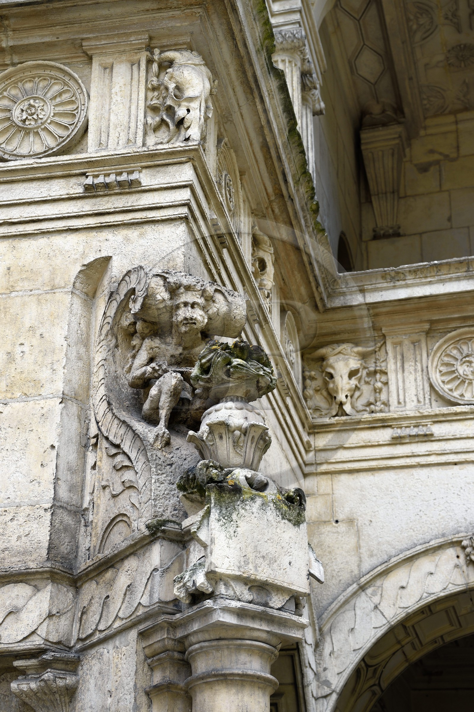 France, Charente-Maritime (17), La Rochelle,  l'Hotel d'Hugues Pontard (Maison Henri II) construit au XVIe siècle