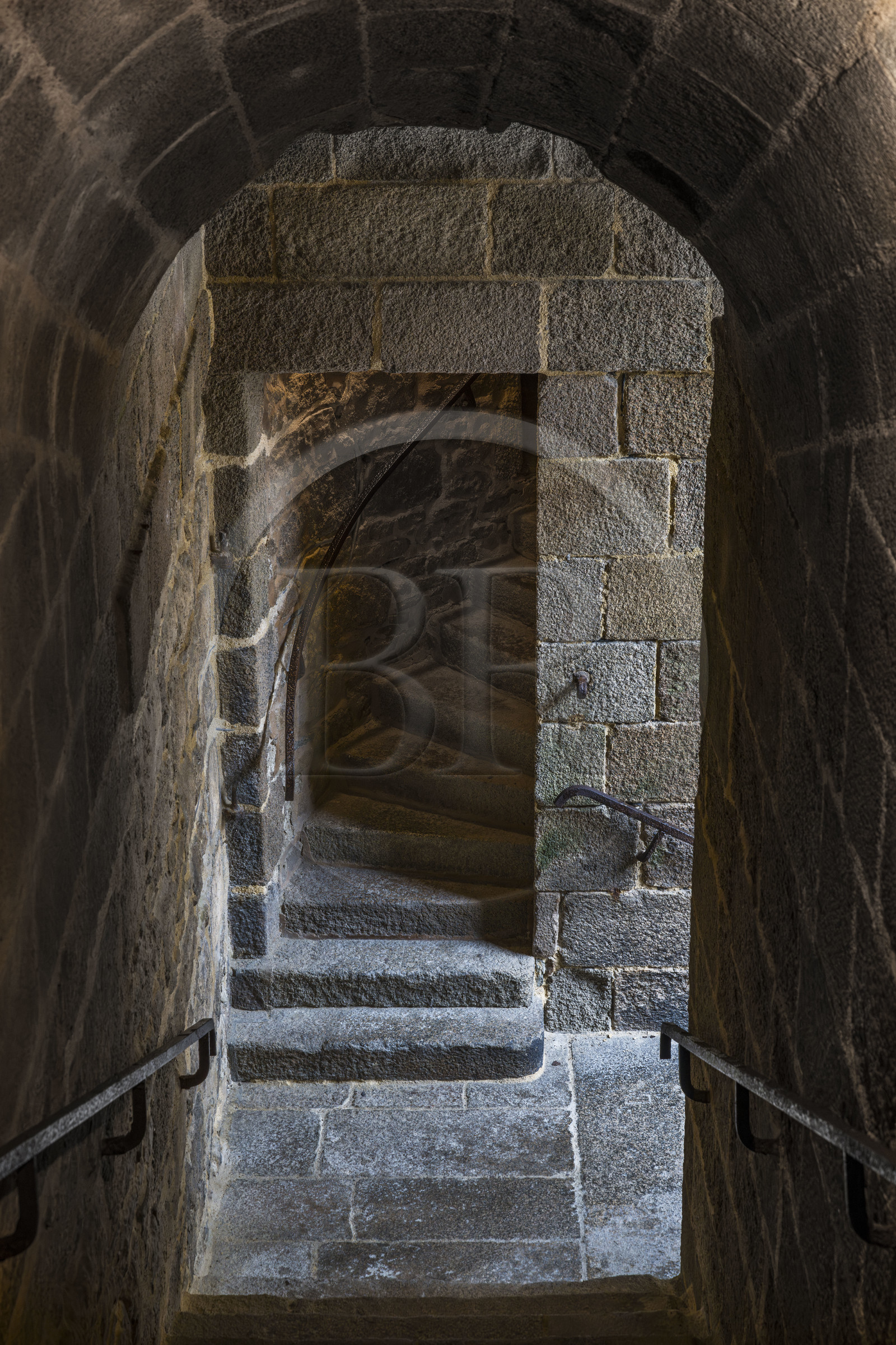 France, Finistère (29), Baie de Morlaix, Plouezoc'h, le chateau du Taureau construit par Vauban au XVIIe siècle