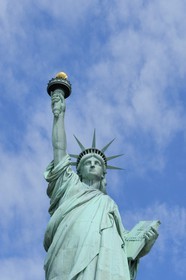 Etats-Unis, New York, Liberty Island, statue de la Liberté, classée Patrinoine Mondial de l'UNESCO