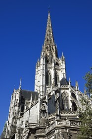 France, Seine-Maritime (76), Rouen, église Saint-Maclou joyau de l’art gothique flamboyant (XVème siècle)