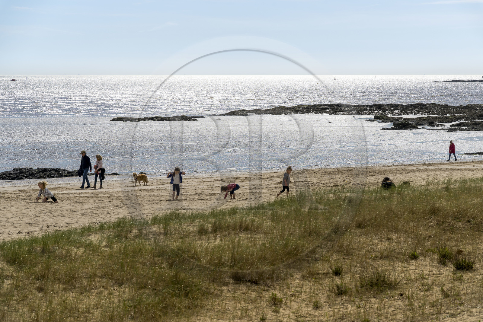 France, Loire-Atlantique (44), Saint-Nazaire, la Grande plage