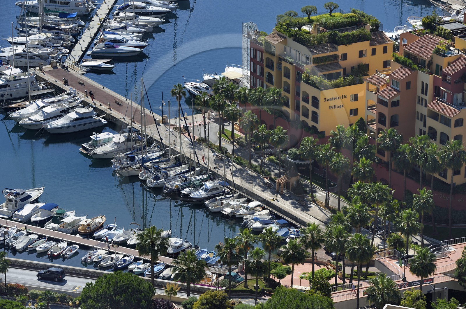 Principauté de Monaco, Monaco, port de Fontvieille