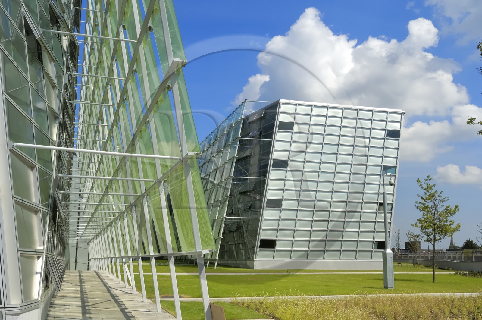 Irlande, Comté de Kildare, Naas, le Kildare County Council (architectes  Heneghan.Peng Architects)