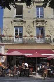 France, Indre et Loire (37), Vallée de la Loire classée Patrimoine Mondial de l'UNESCO, Chinon