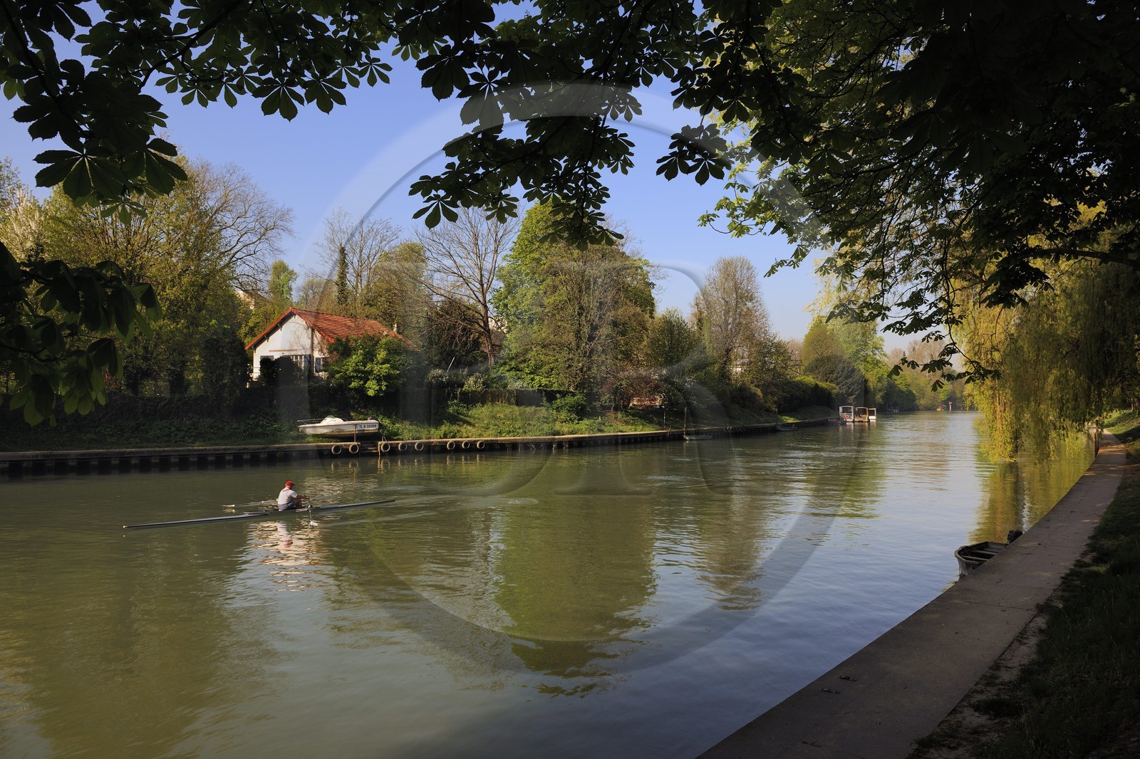 France, Val-de-Marne (94), les bords de Marne à Le Perreux-sur-Marne