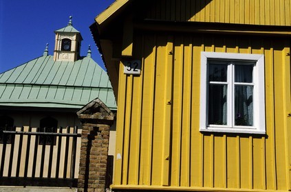 Lituanie (Pays Baltes), Trakai, le Kinessa, lieu de prière des Karaïtes (secte issue du judaïsme au 8è siècle)