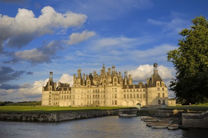 France, Loir et Cher (41), Vallée de la Loire classée Patrimoine Mondial de l' UNESCO, château de Chambord