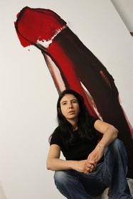 France, l'artiste peintre Nathalie Lamotte