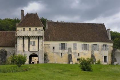 France, Indre-et-Loire (37), Chemillé-sur-Indrois, la Corroirie de la Chartreuse du Liget