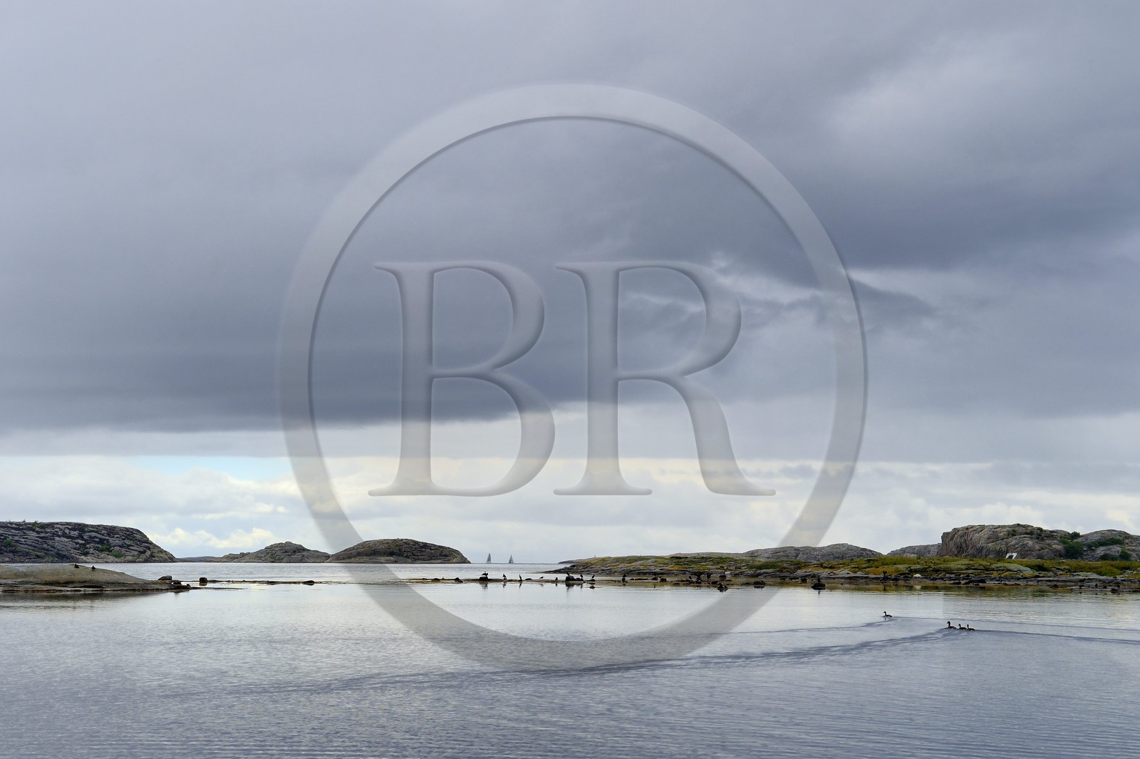 Sweden, Västra Götaland, islands around Grebbestad